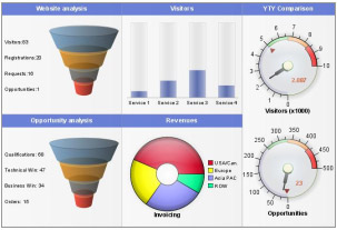 Rogue Wave JViews Business Dashboards