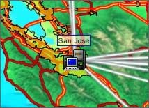 Sample map display